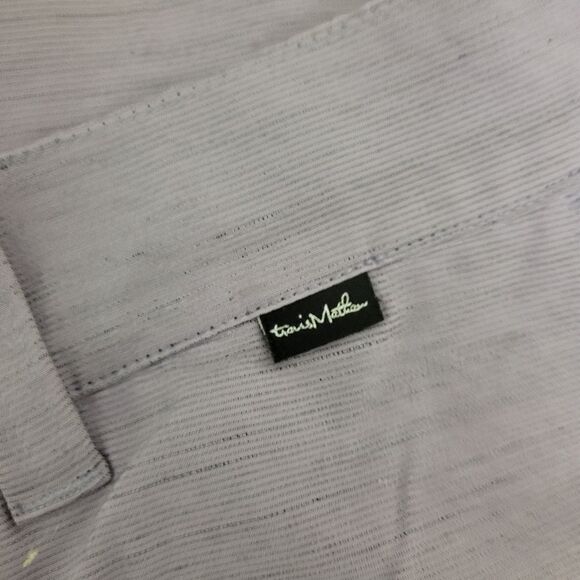 Travis Mathew Switchback Mulled Grape Hybrid Golf Shorts Size 36 - Picture 5 of 5